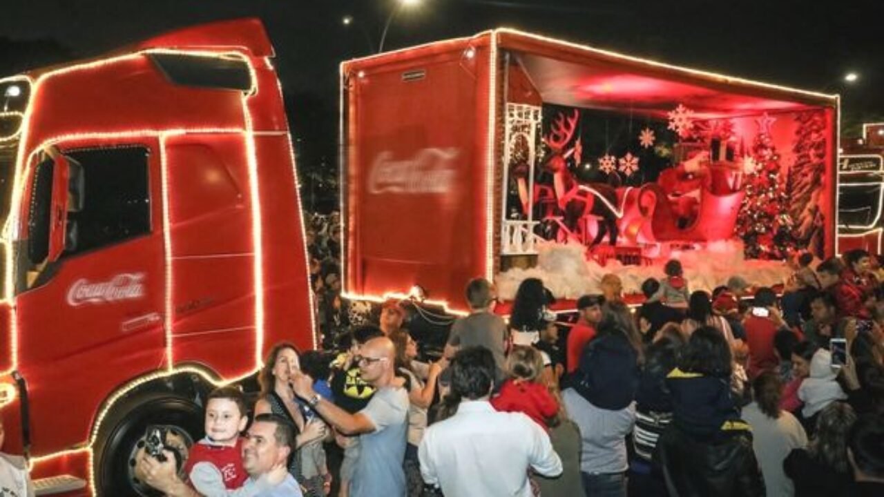 Caravana de Natal Coca Cola 2018 tem novo trajeto pelo Grande ABC